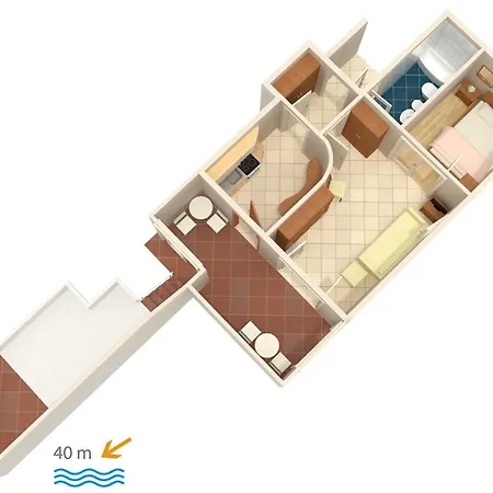 By The Sea Tucepi, Makarska - 6656 Apartment Tucepi